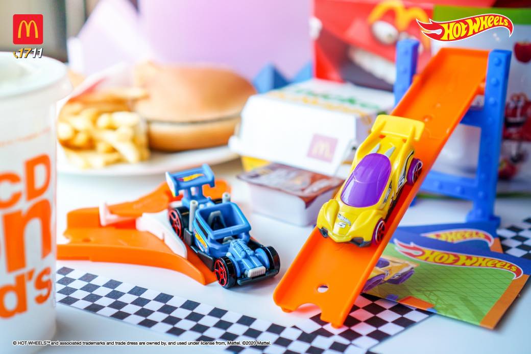 happy meal hotwheels