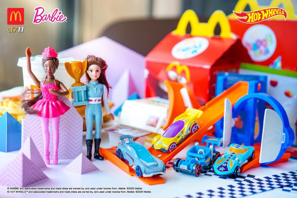 happy meal hotwheels